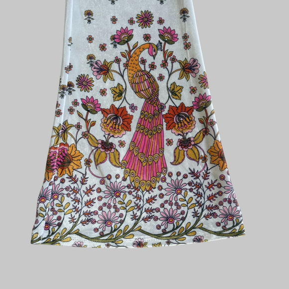 Free People Flare Street Amalia Ivory Velvet Pants Large - Picture 7 of 13